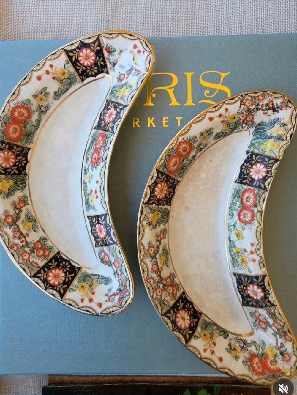 Vintage Trinket Dishes Set